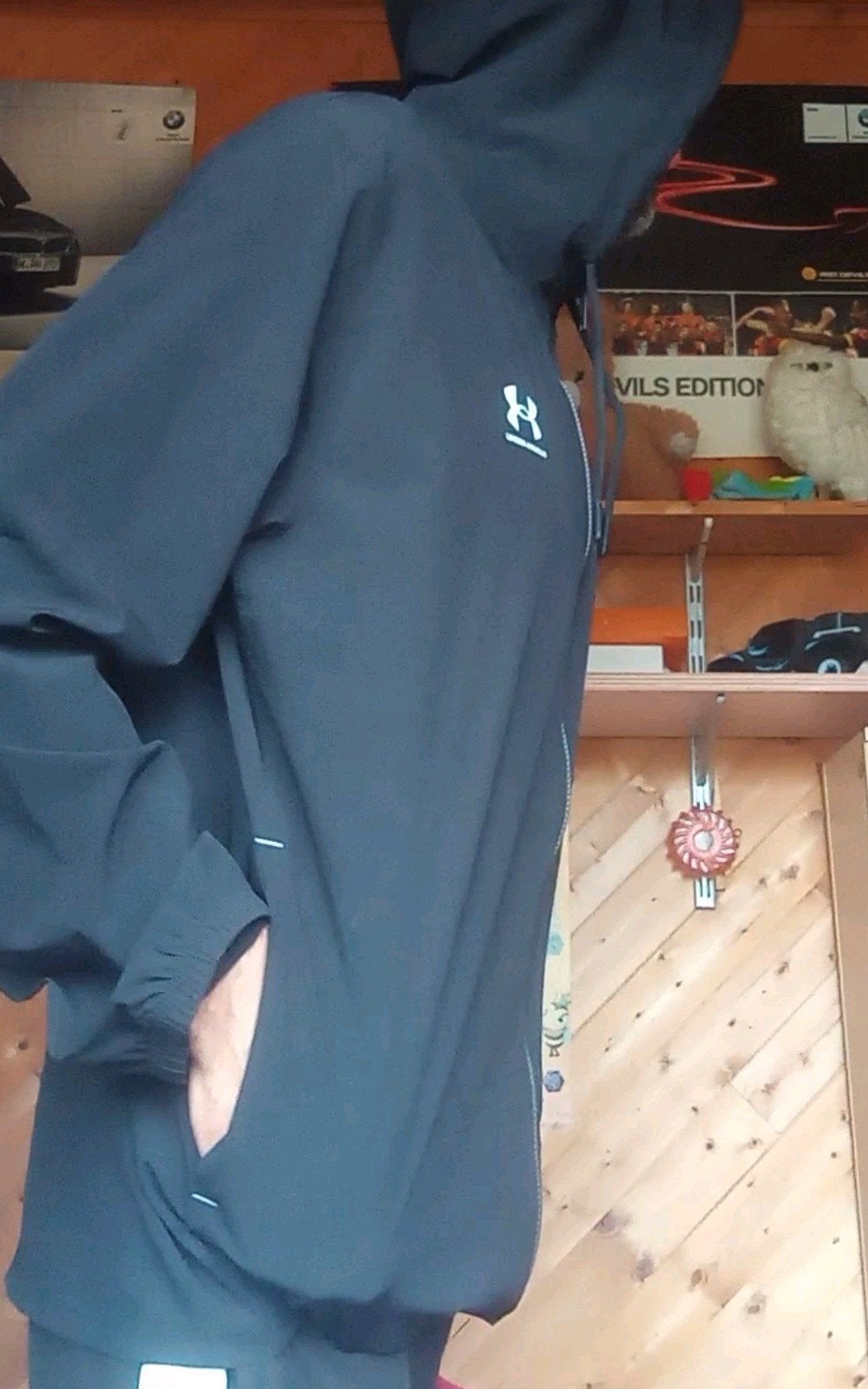 veste coupe-vent under armour neuve taille xl large, Ophalen, Zo goed als nieuw, Zwart, Under Armour