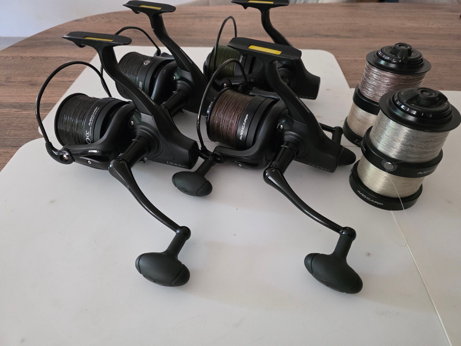 ‼️shimano big baitrunner daiwa emblem pro enz‼️!, Watersport en Boten, Ophalen