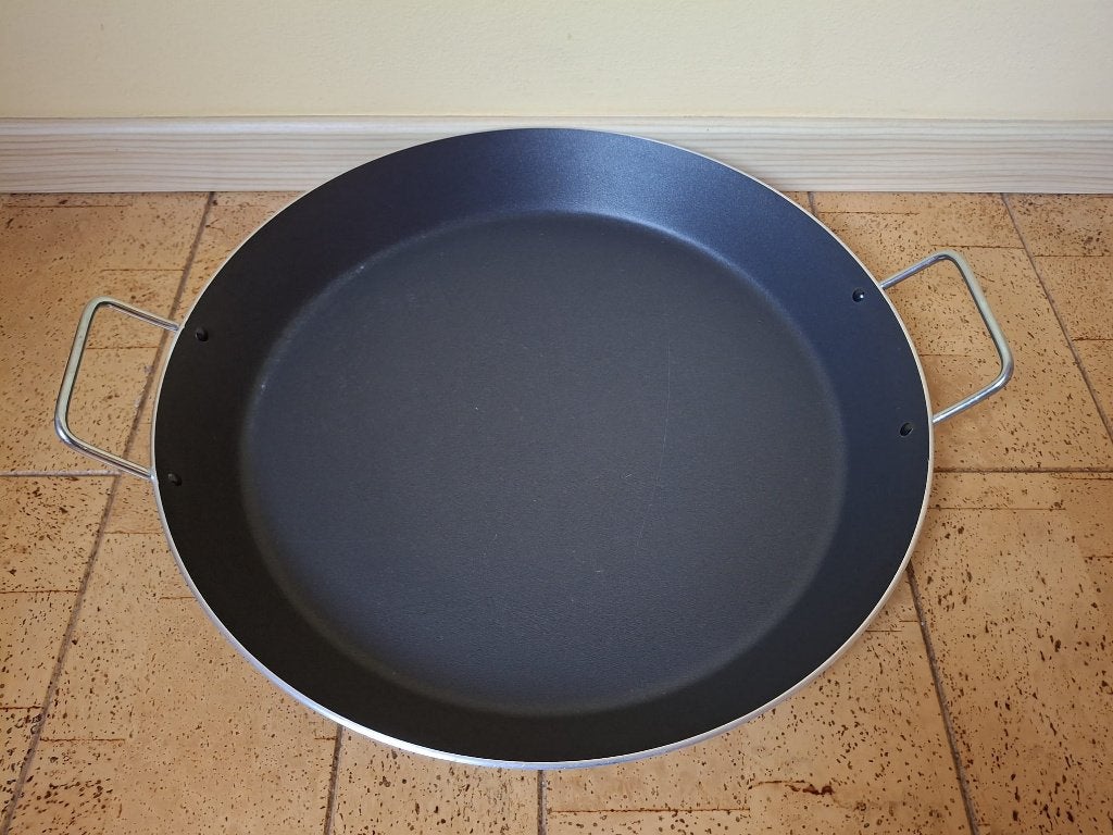 Paellapan met anti-aanbaklaag, Gebruikt, Antiaanbaklaag, Overige typen, Aluminium