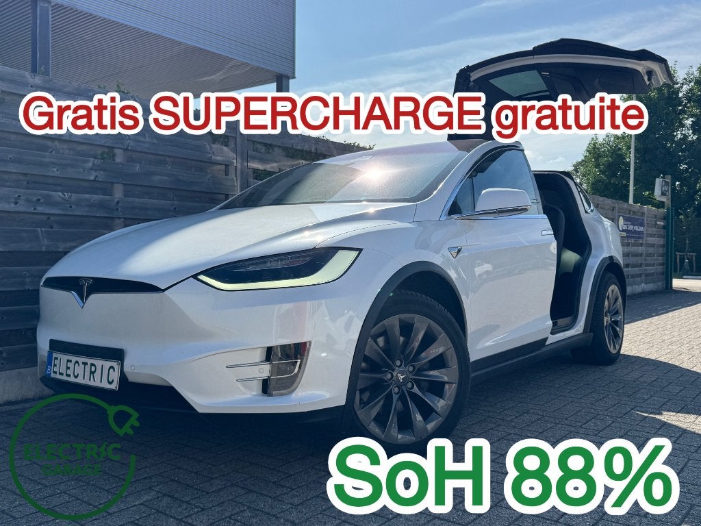 X100D Long Range SOH88% Enhanced AP, Auto's, Tesla, Automaat, Leder en Stof, 5 zetels, 387 kW