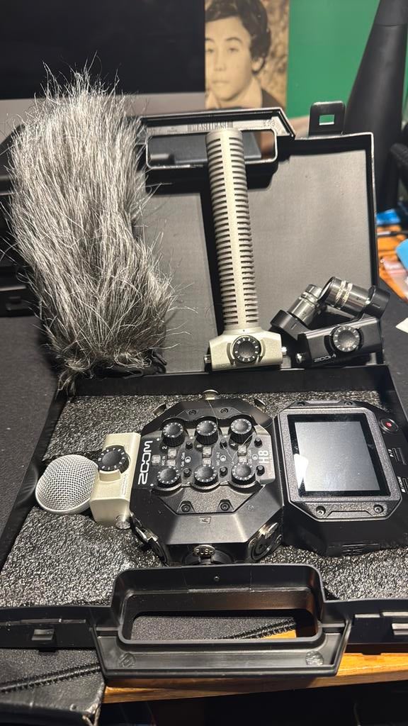 Zoom H8 avec accessoires, Musique & Instruments, Enlèvement ou Envoi, Comme neuf