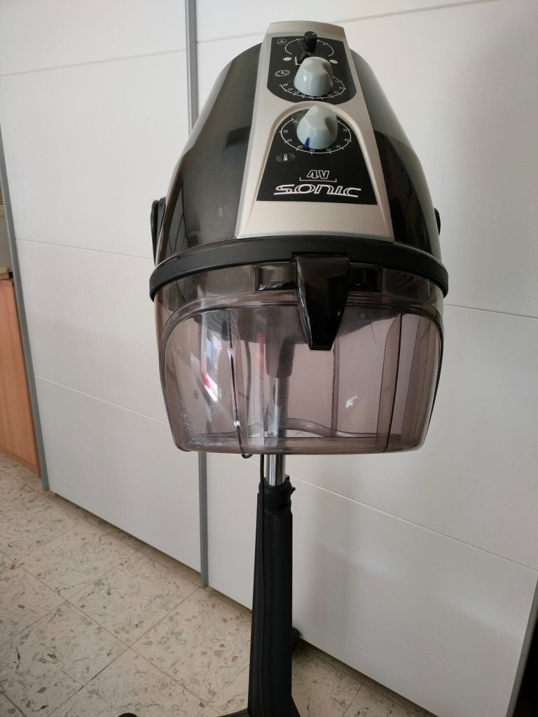Professionele Mobiele Droogkap op Statief – 4V Sonic, Ophalen, Zo goed als nieuw