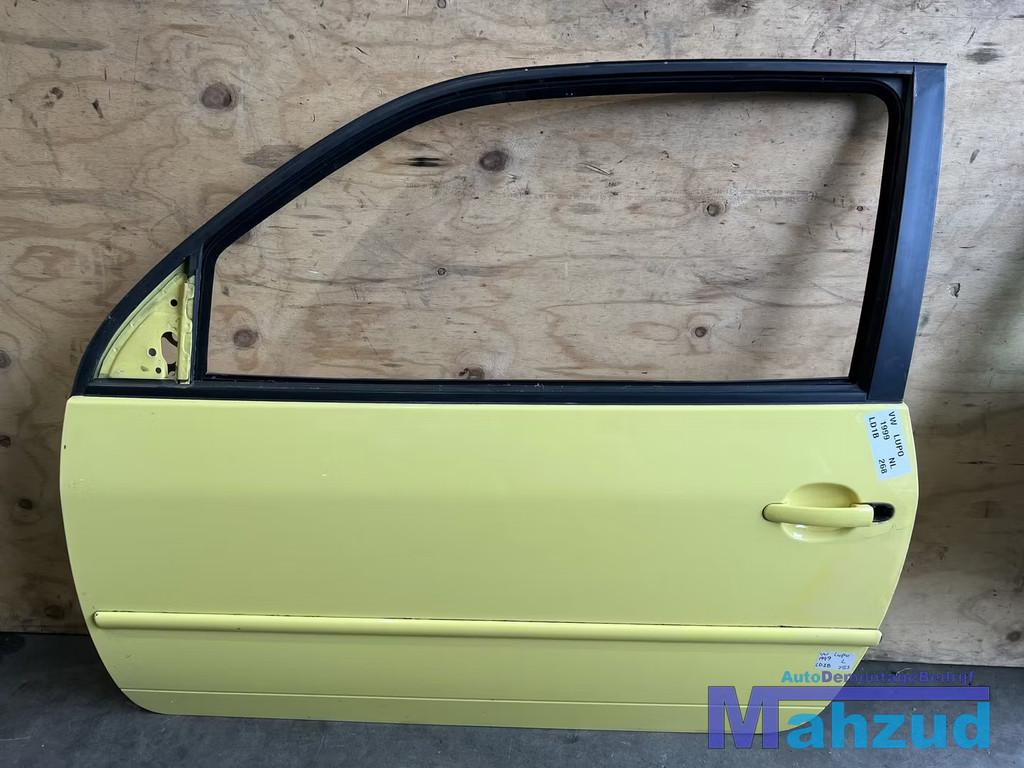 VW LUPO GEEL LD1B Linker links deur portier, Volkswagen, Volkswagen AG, Vw@volkswagen.de, Utilisé