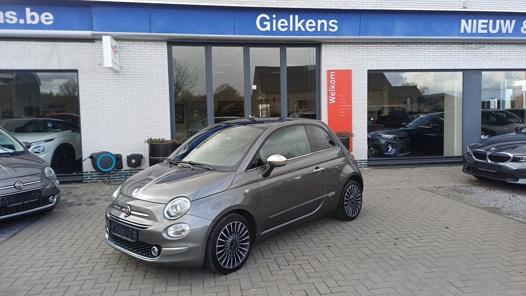 Fiat 500 1.2i Dolcevita/gps/cruise/1j.garantie, Argent ou Gris, Achat, Euro 6, Entreprise