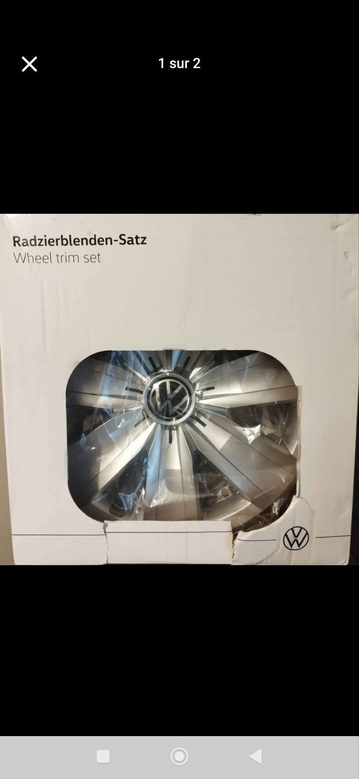 Enjoliveurs VW neuf toujours dans l 'emballage pour des 16 p, Ophalen