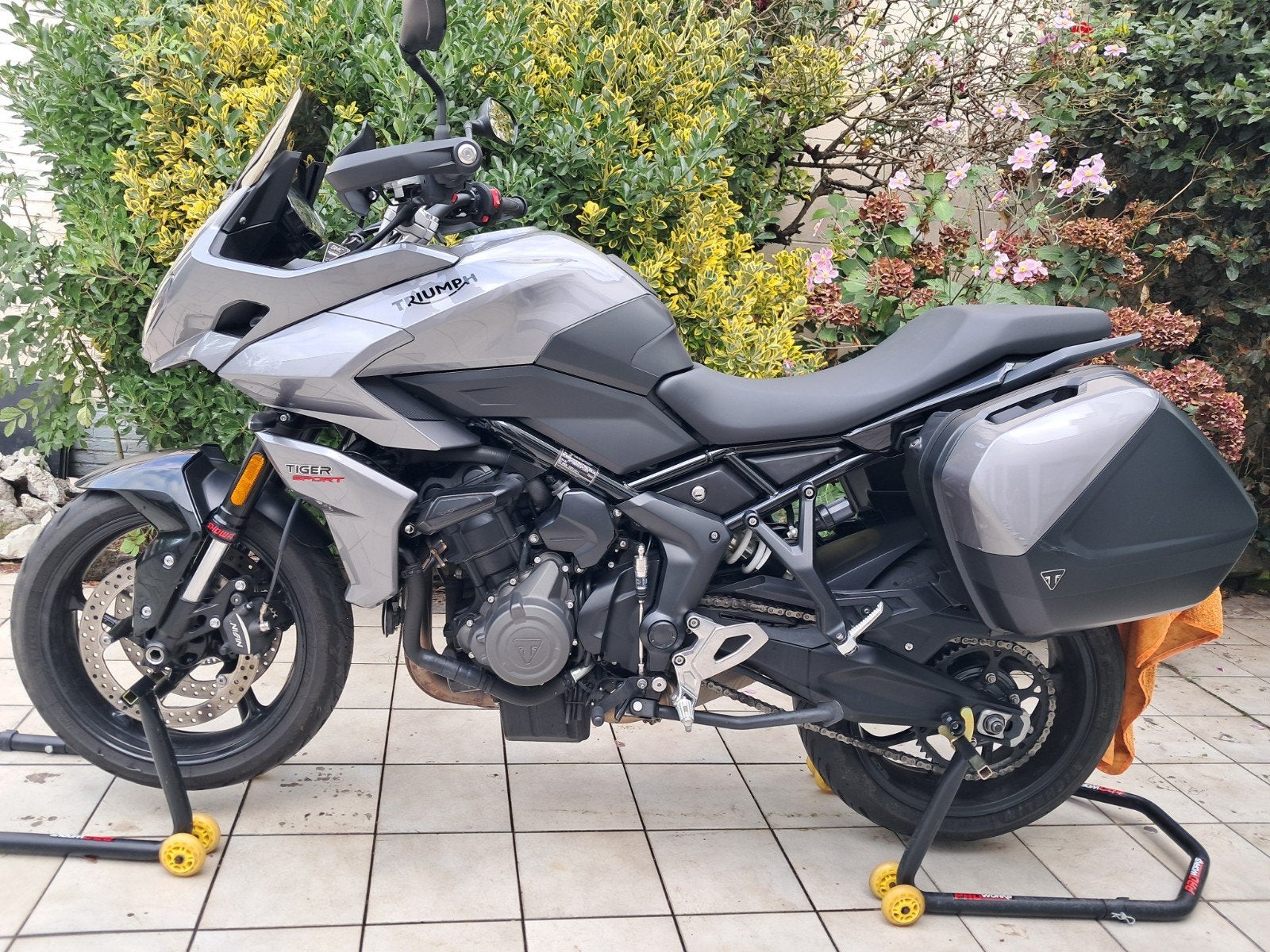 Triumph Tiger Sport 660, Motoren, Accessoires | Koffers en Tassen, Ophalen, Zo goed als nieuw