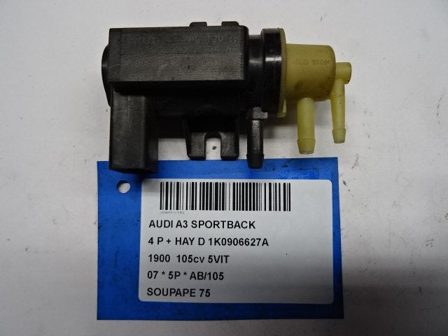 VACUUM VALVE Audi A3 Sportback (8PA) (01-2004/03-2013), Utilisé, Audi