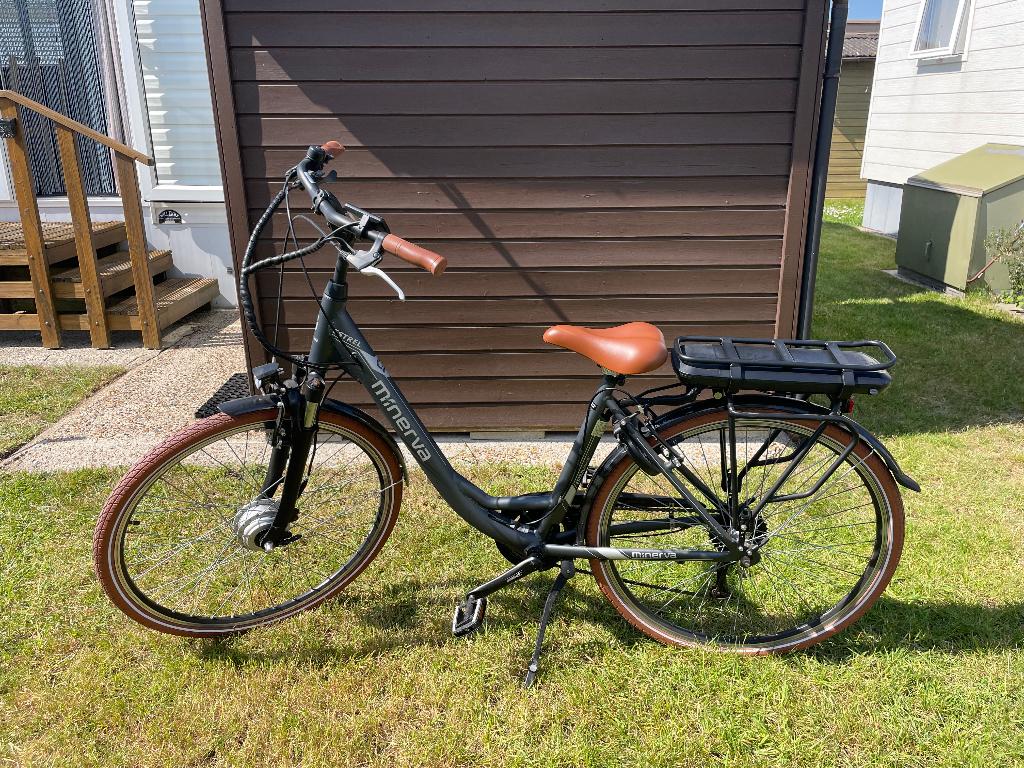 Electrische fiets met voorwielmotor, Ophalen