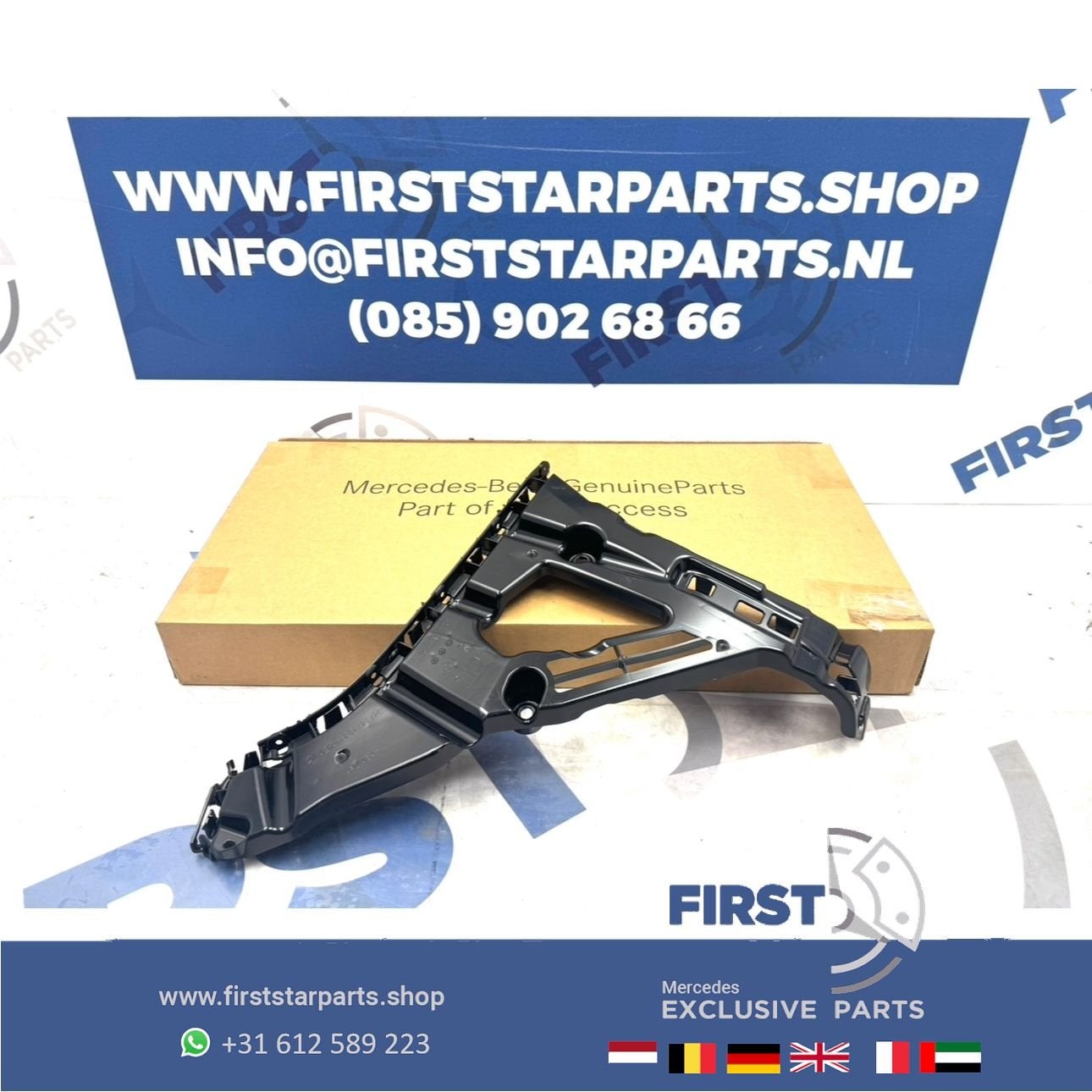 W214 BUMPER GELEIDER LINKS / RECHTS ACHTERBUMPER HOUDER A214, Utilisé, -, -, Enlèvement ou Envoi