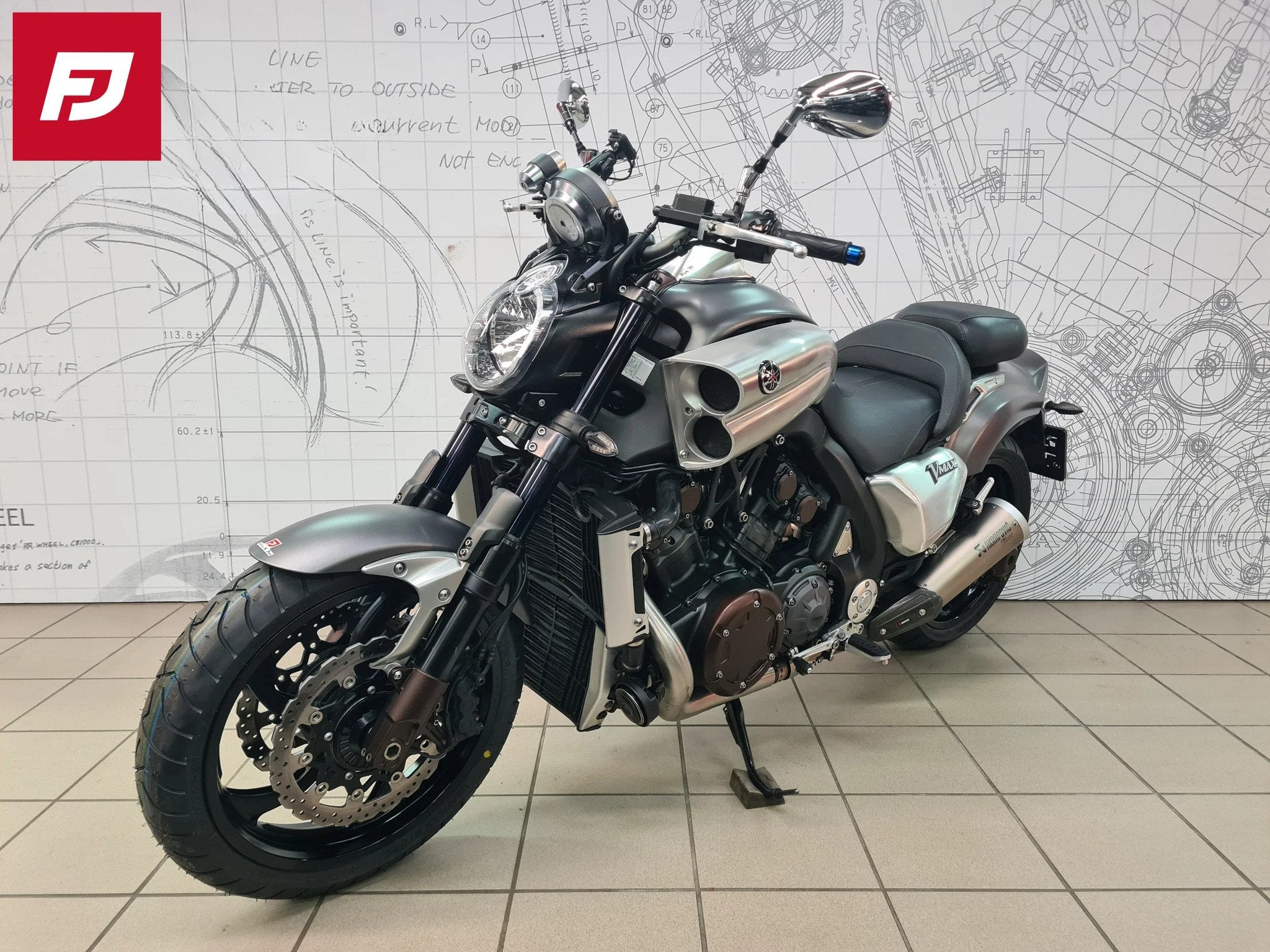 Yamaha Vmax1700 (bj 2015), Bedrijf, Meer dan 35 kW, Overig, 1700 cc