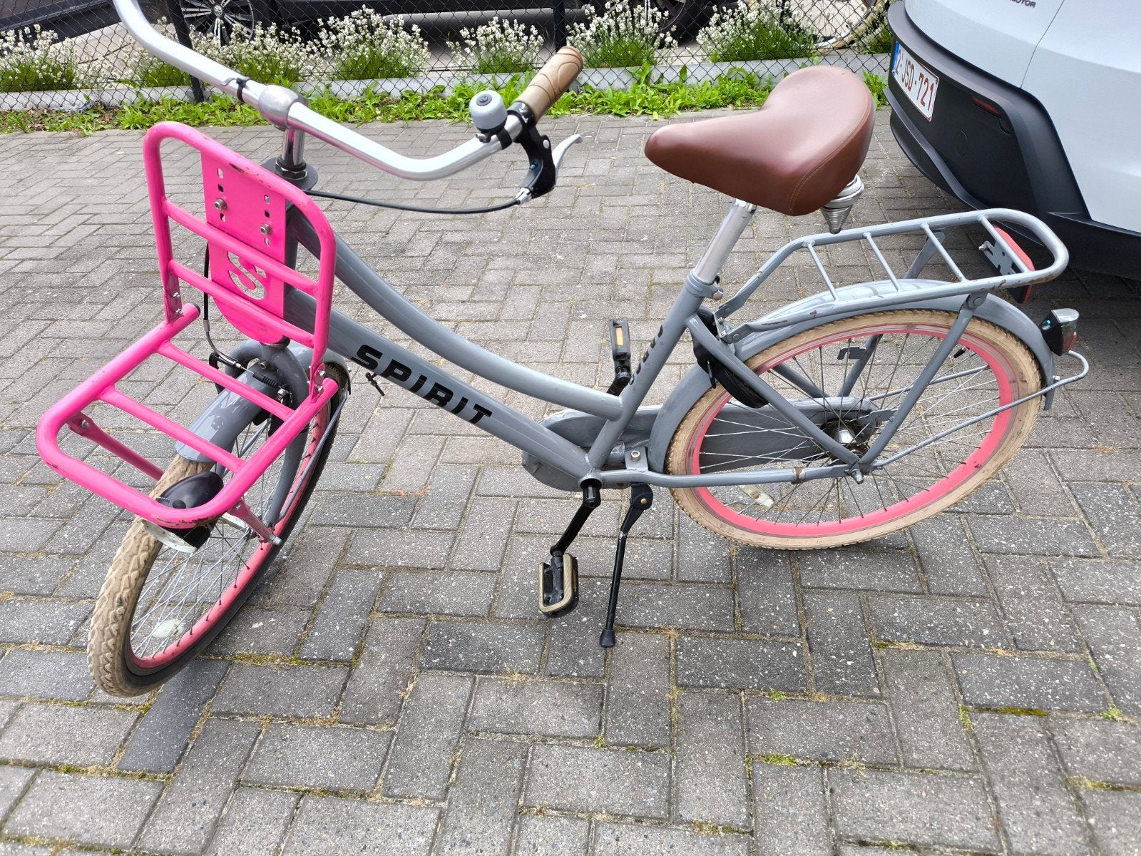 Fiets meisje Spirit Cargo, Ophalen