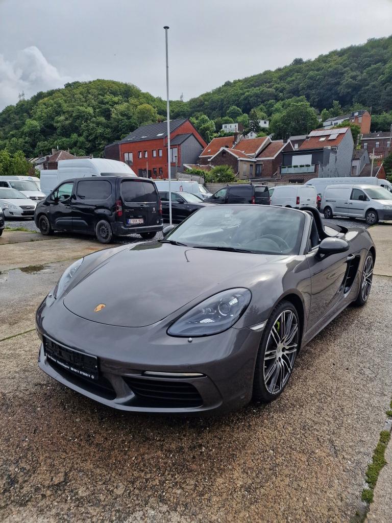 Porsche 718 Boxster 2.0 Turbo PDK, Auto's, Automaat, 4 cilinders, Cabriolet, Leder