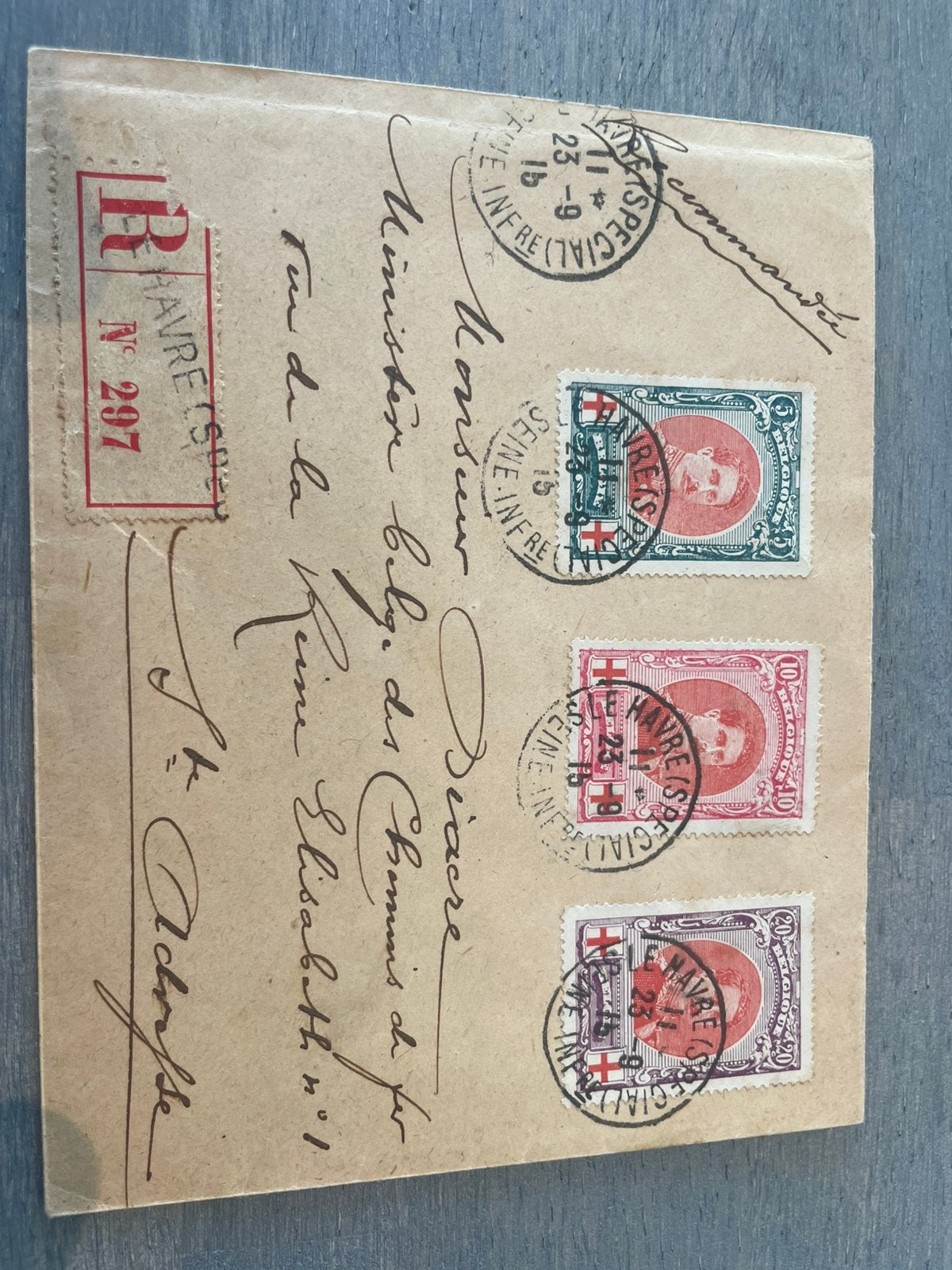 Lot de 3 albums de timbres anciens – Histoire postale, Timbres & Monnaies, Enlèvement ou Envoi, Enveloppe