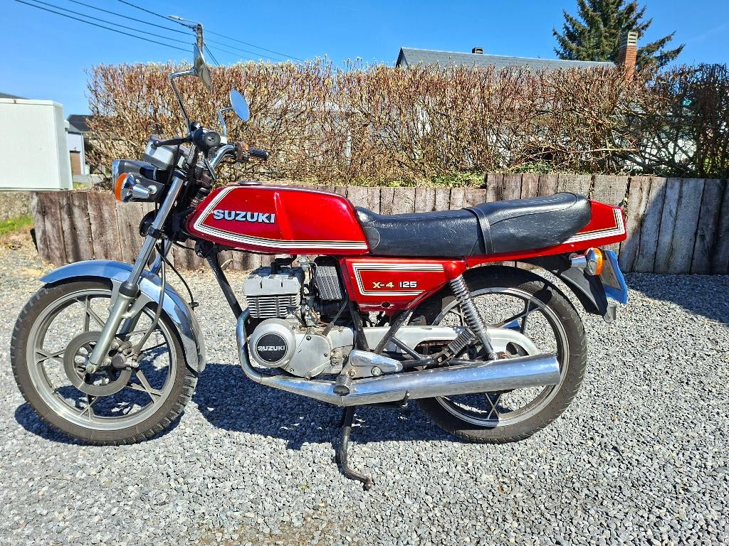 Suzuki GT125 X4, 2 cilinders, Occasion, Particulier, 125 cc