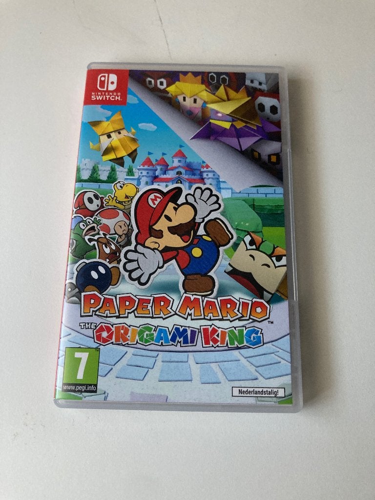 Paper Mario the origami king nintendo, Ophalen, Gebruikt