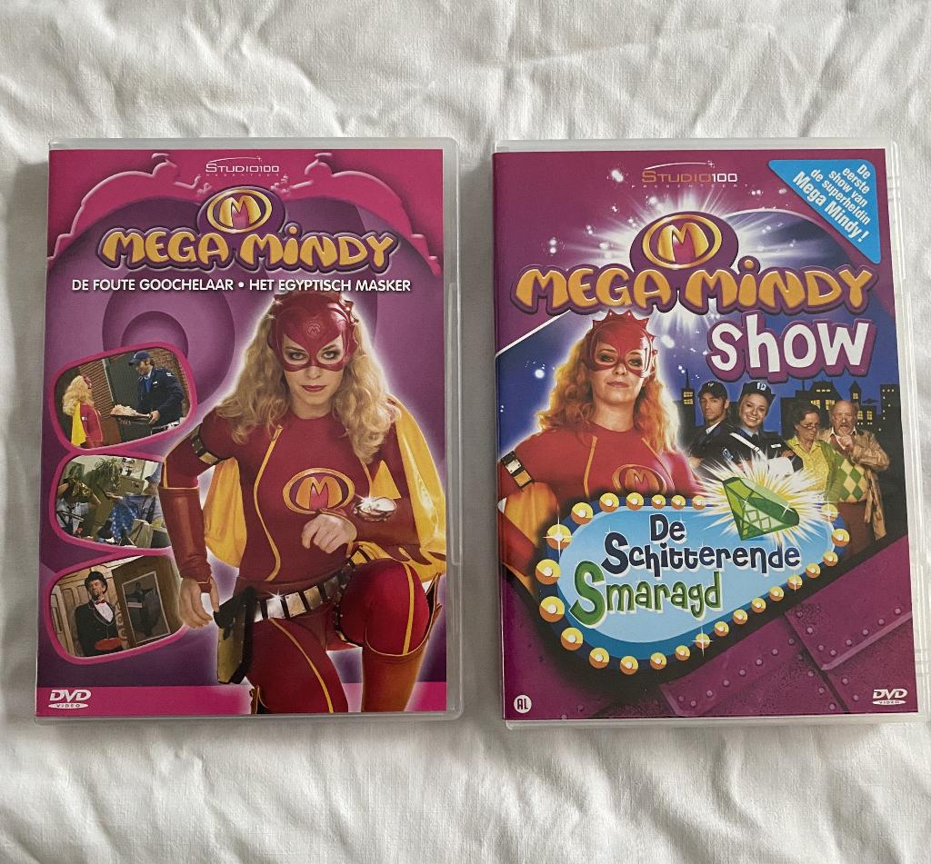 Mega Mindy DVD-pakket, Cd's en Dvd's, Dvd's | Kinderen en Jeugd, Ophalen, Alle leeftijden, Overige genres, Zo goed als nieuw