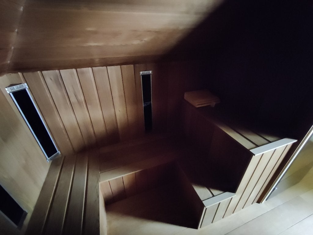 Sauna, Sports & Fitness, Enlèvement, Utilisé, Finlandais ou Traditionnel, Sauna complet