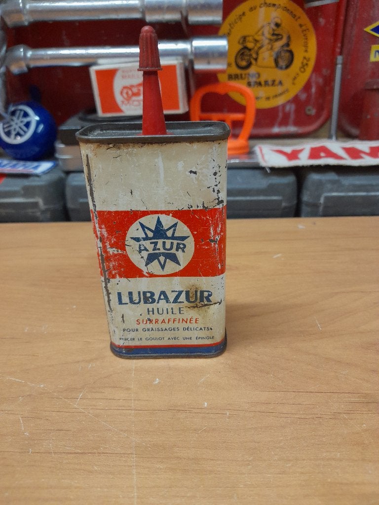 ancienne burette huile vide azur lubazur, Envoi, Utilisé, Autres types