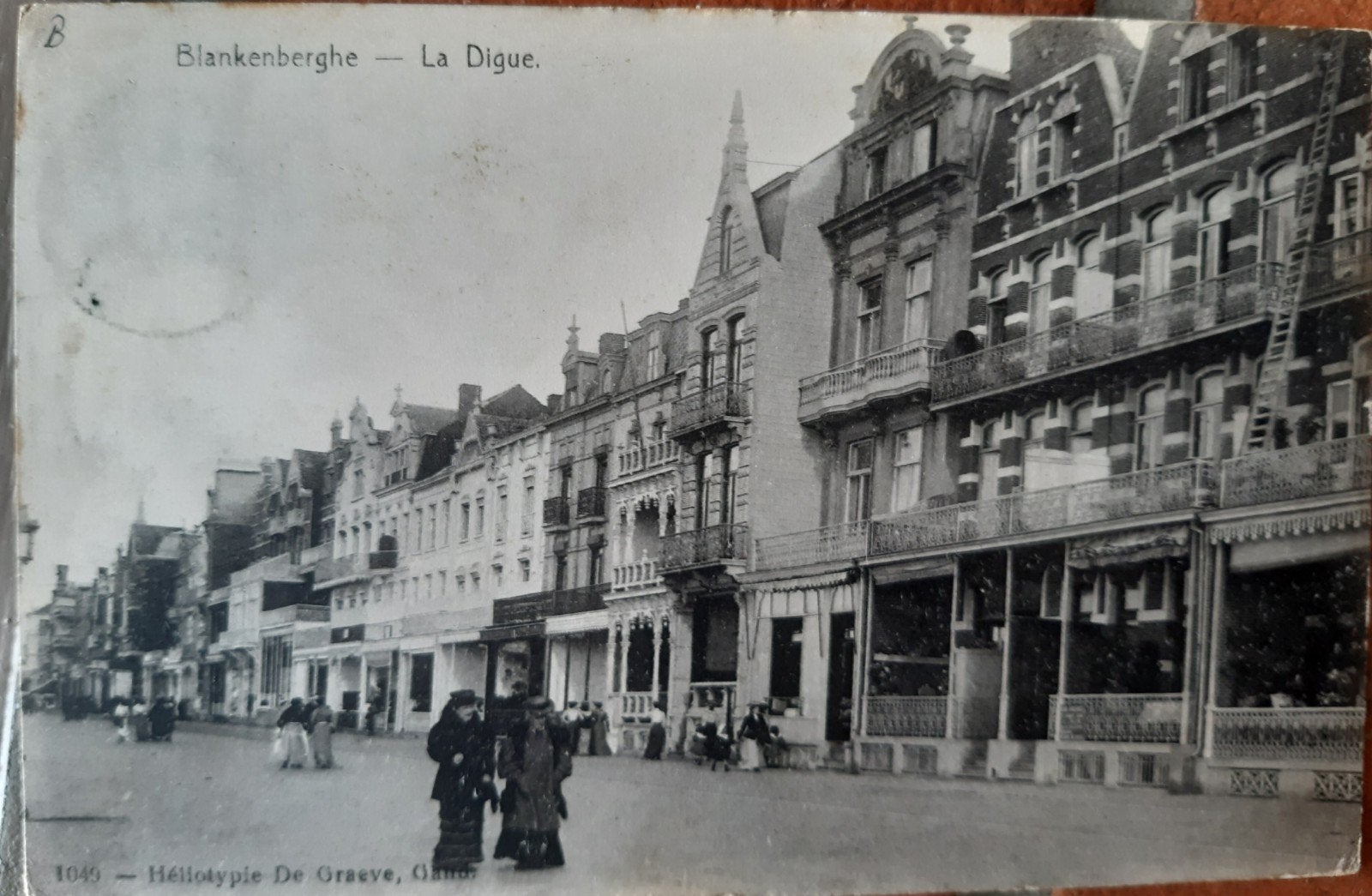 BLANKENBERGE  digue Les villas zeedijk, Verzamelen, Postkaarten | België, Ophalen of Verzenden