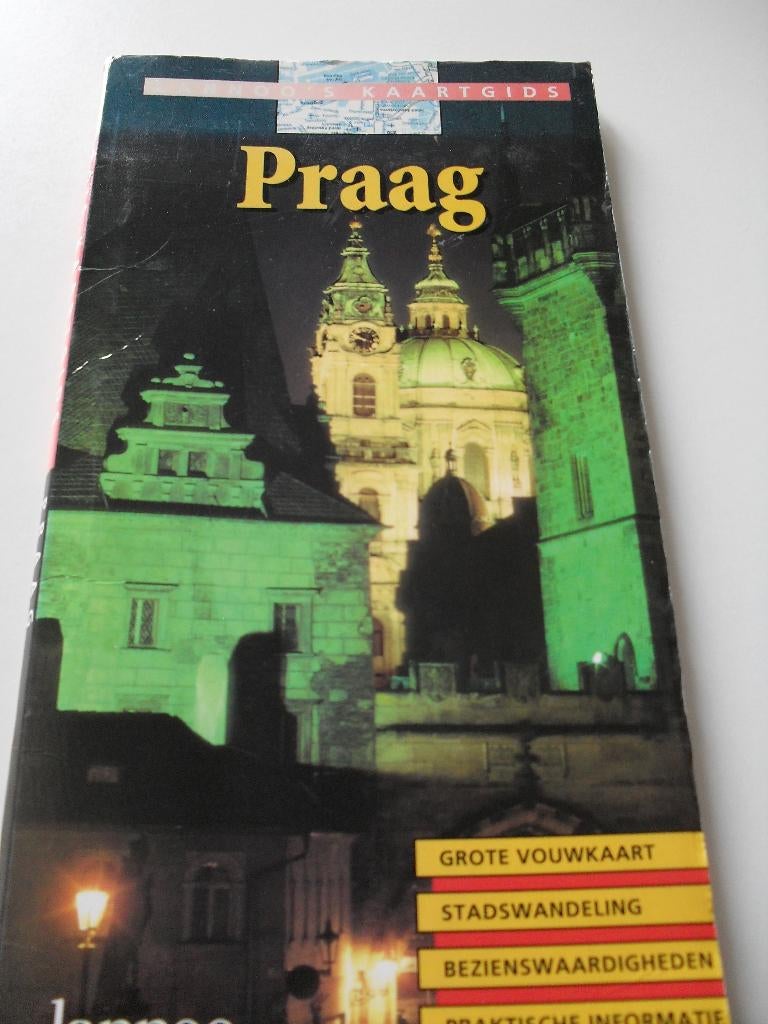 Plan de la ville de PRAGUE 45 x 30 cm, Autres marques, Enlèvement ou Envoi, Comme neuf, Europe