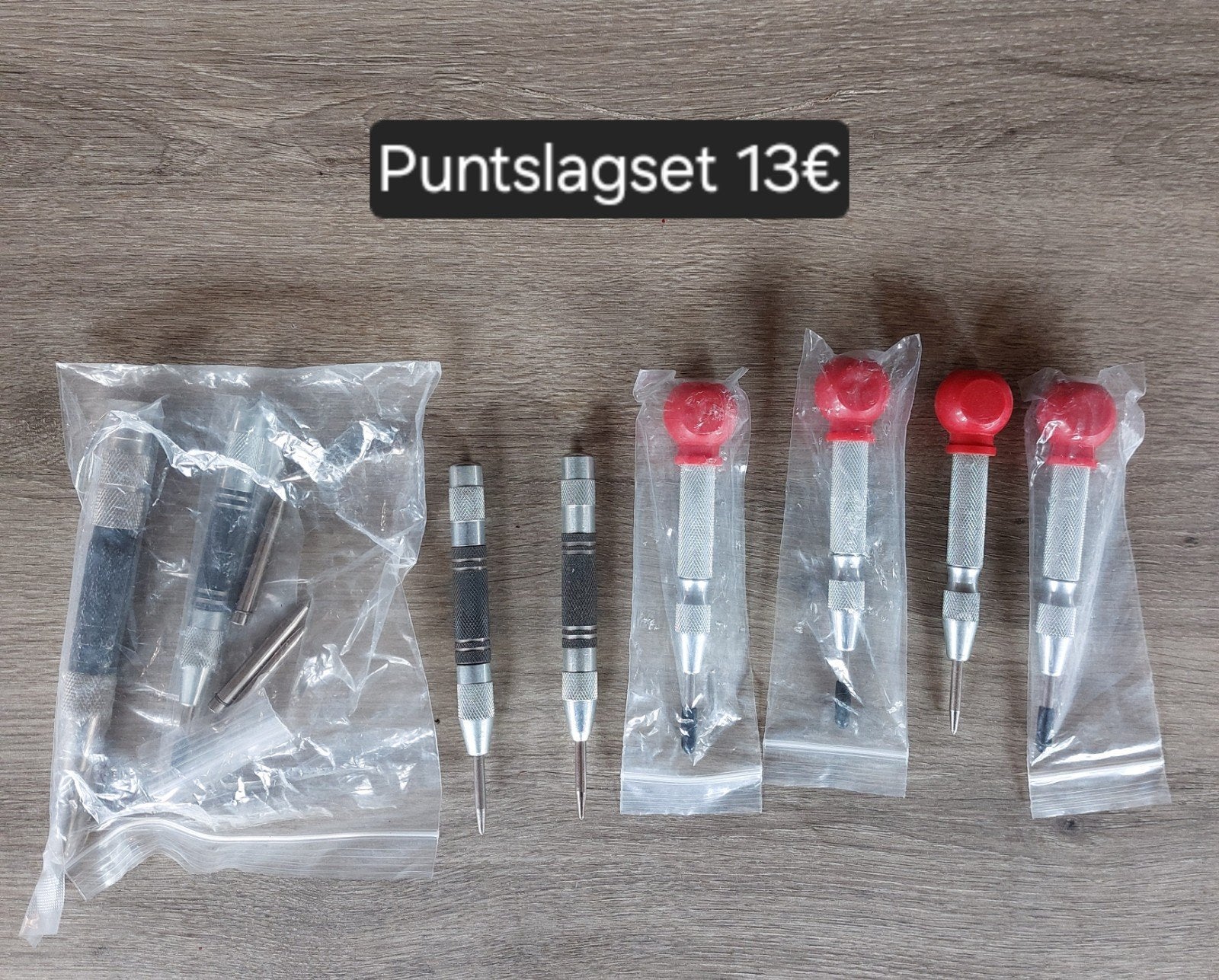 Puntslagset nieuw, Doe-het-zelf en Bouw, Ophalen of Verzenden
