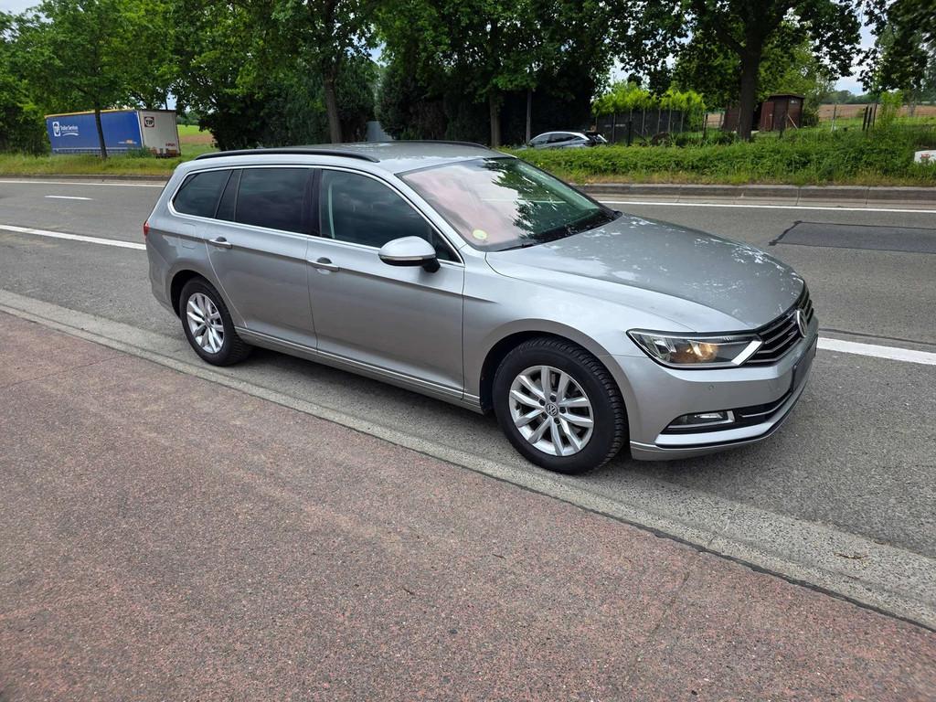 Volkswagen Passat Variant 2.0 CR TDi DSG 1EIG IN PERFECTE, Autos, 121 g/km, Argent ou Gris, Achat, Entreprise