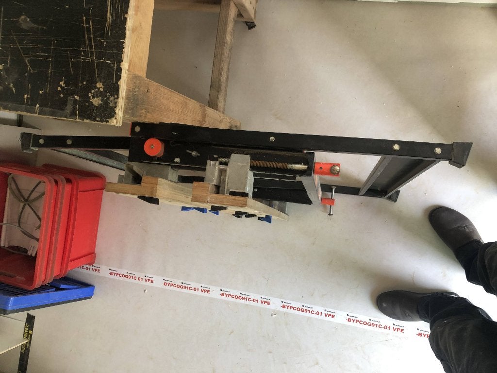 Workmate, Bricolage & Construction, Enlèvement, Utilisé, 70 à 120 cm, Rabattable