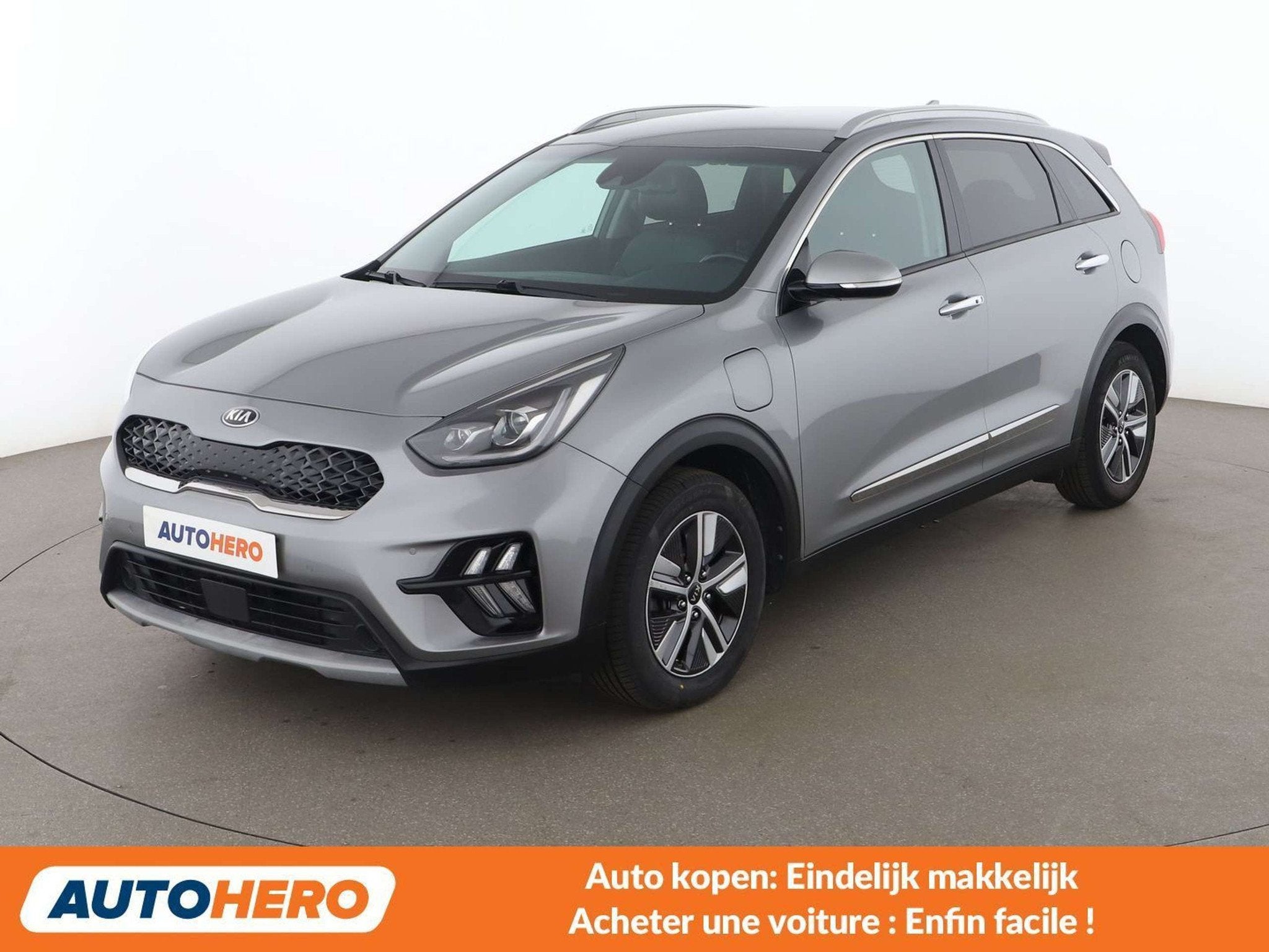 Kia Niro 1.6 Plug-in Hybrid Edition 7 (automatique), Autos, Kia, Cuir, Argent ou Gris, Achat, Euro 6