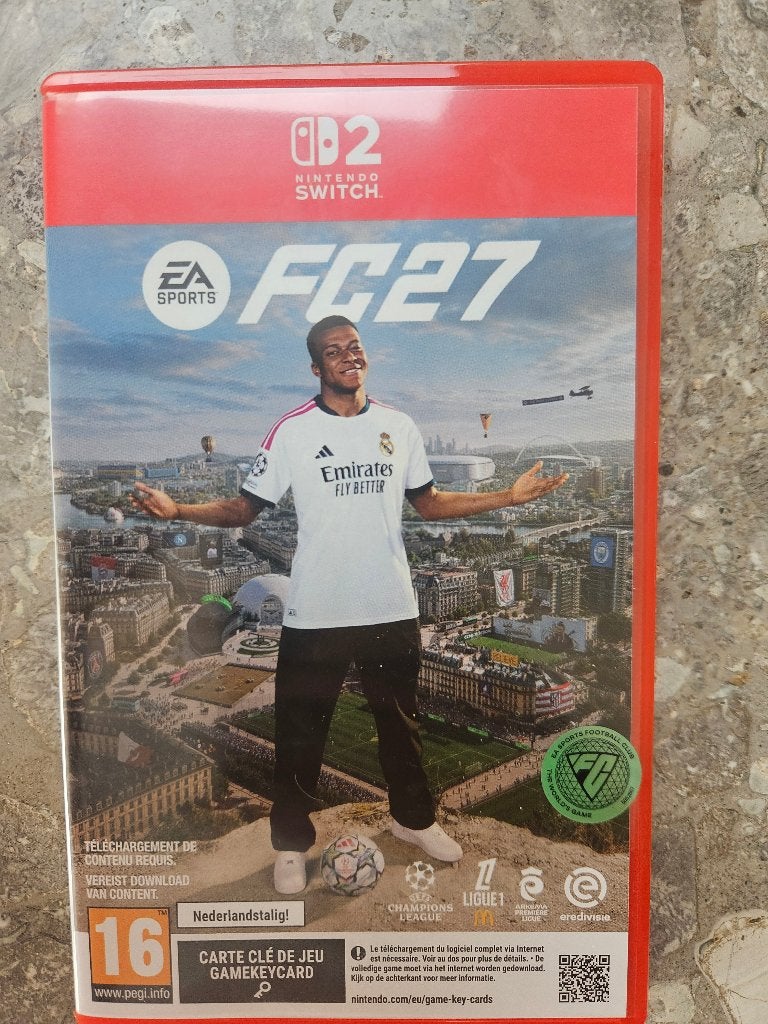 Fc 27 nintendo switch 2, Ophalen, 1 speler, Nieuw, Sport