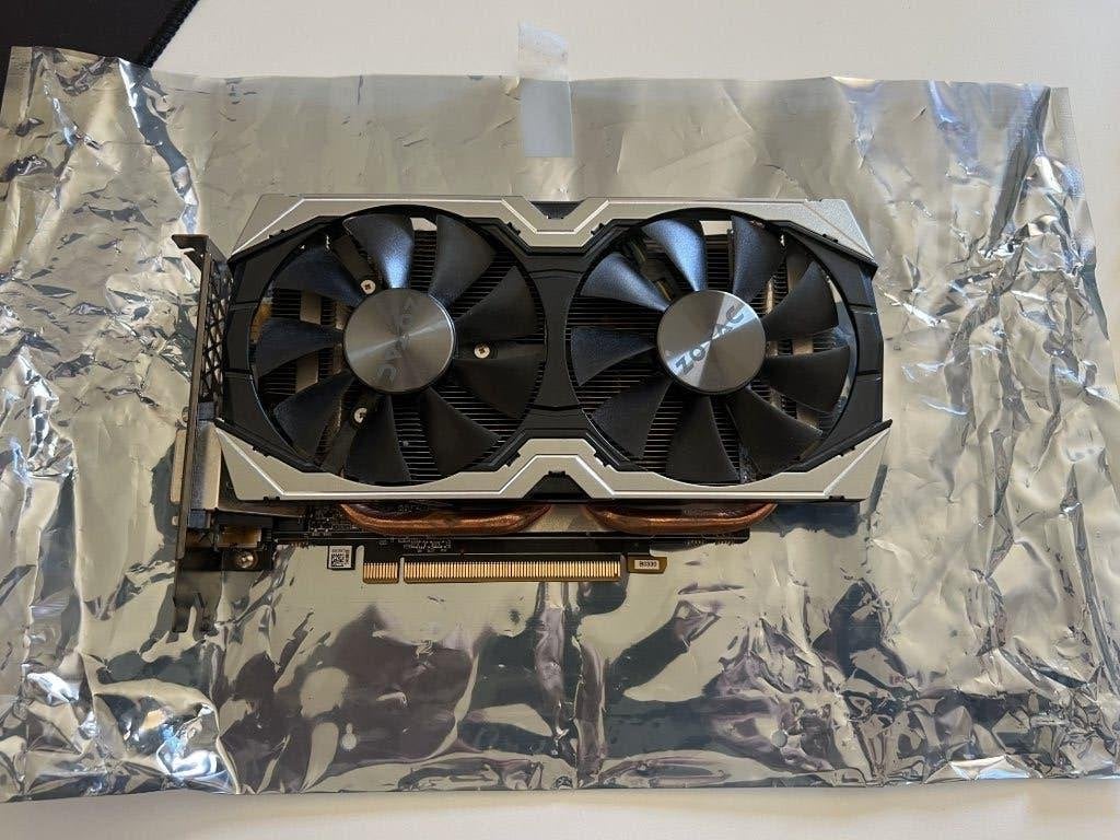 ZOTAC Geforce GTX 1060 AMP! Edition 6GB 192BIT GDDR5, PCI-Express 3, Gebruikt, HDMI, Ophalen of Verzenden