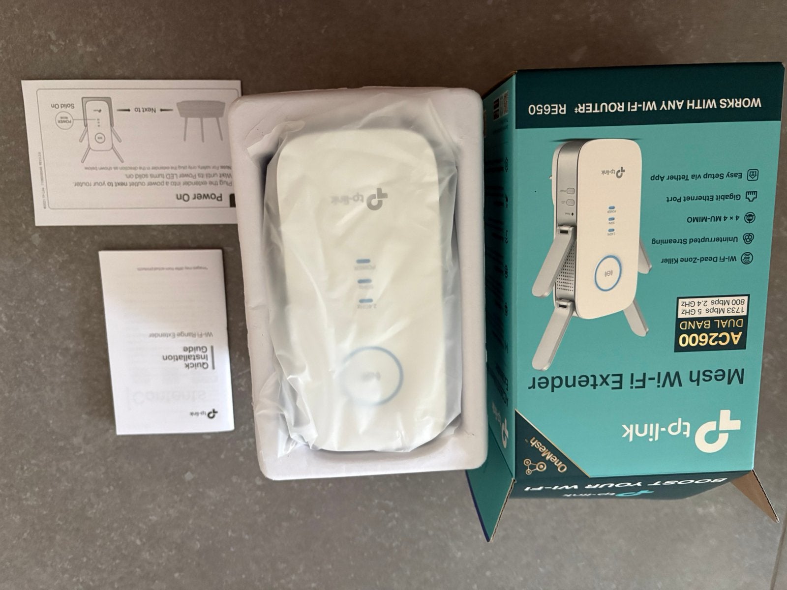 Krachtige TP-Link RE650 AC2600 Wi-Fi Range Extender NIEUW, Ophalen, Nieuw
