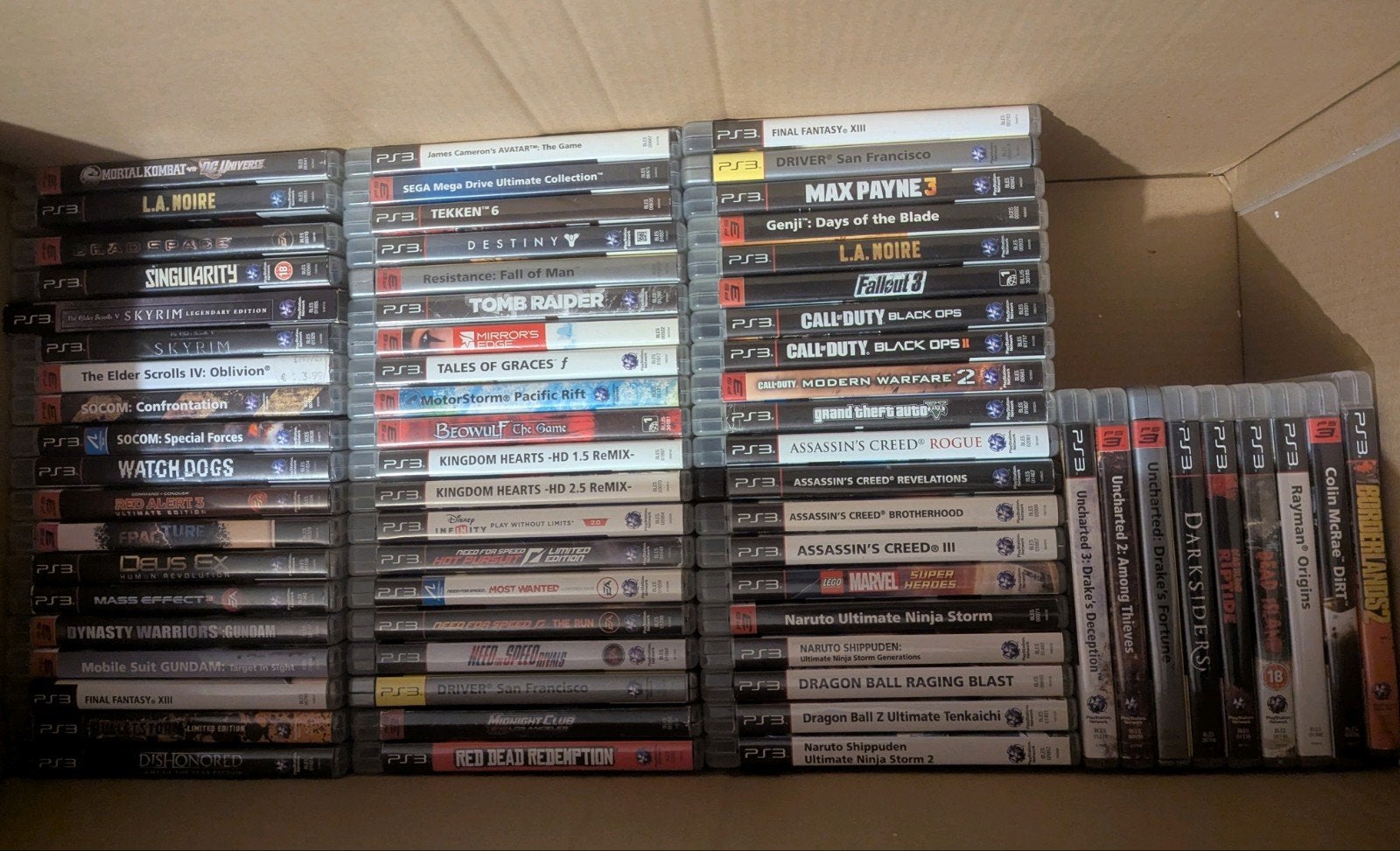 PS3 Games (o.a. Driver, Dragon Ball, Gundam, RPG's & Classic, Consoles de jeu & Jeux vidéo, Enlèvement ou Envoi, 1 joueur, Comme neuf