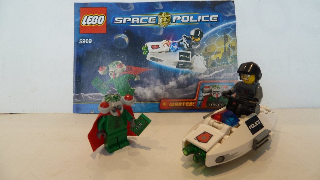 Lego Space Police 3, 5969, Squidman Escape, Enlèvement ou Envoi, Lego, Ensemble complet, Space