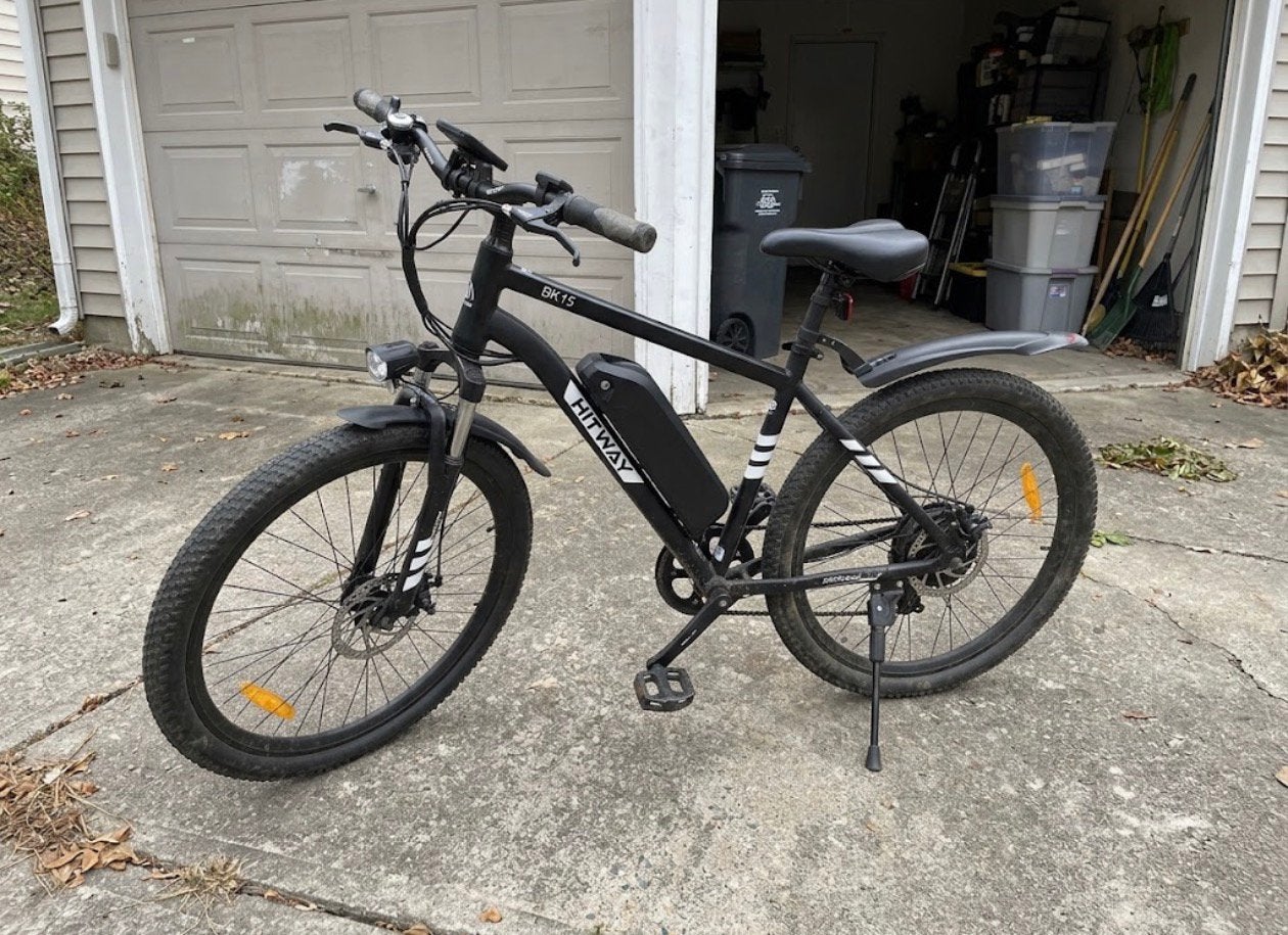 Elektrische fiets Hitway BK15 – nauwelijks gebruikt, Ophalen, Zo goed als nieuw