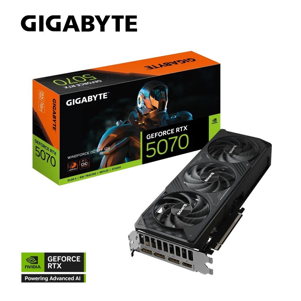 Geforce RTX 5070 TI Windforce OC 12G GDDR7, Computers en Software, Overige soorten, Nieuw, Ophalen of Verzenden, PCI-Express 5