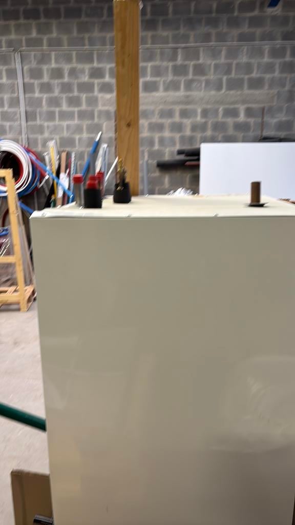 Nibe split warmtepomp met ingebouwde boiler, Ophalen, Zo goed als nieuw