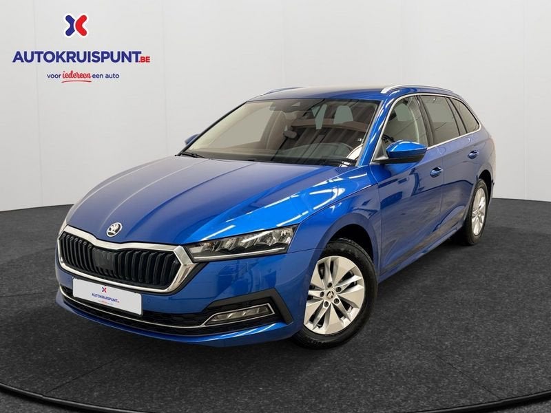 Skoda Octavia 1.5 TSI Clever, Voorwielaandrijving, Stof, 4 cilinders, Blauw