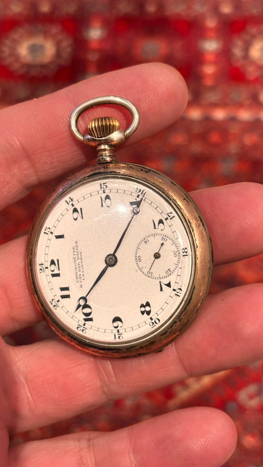 Montre de poche Argent 800, Enlèvement ou Envoi