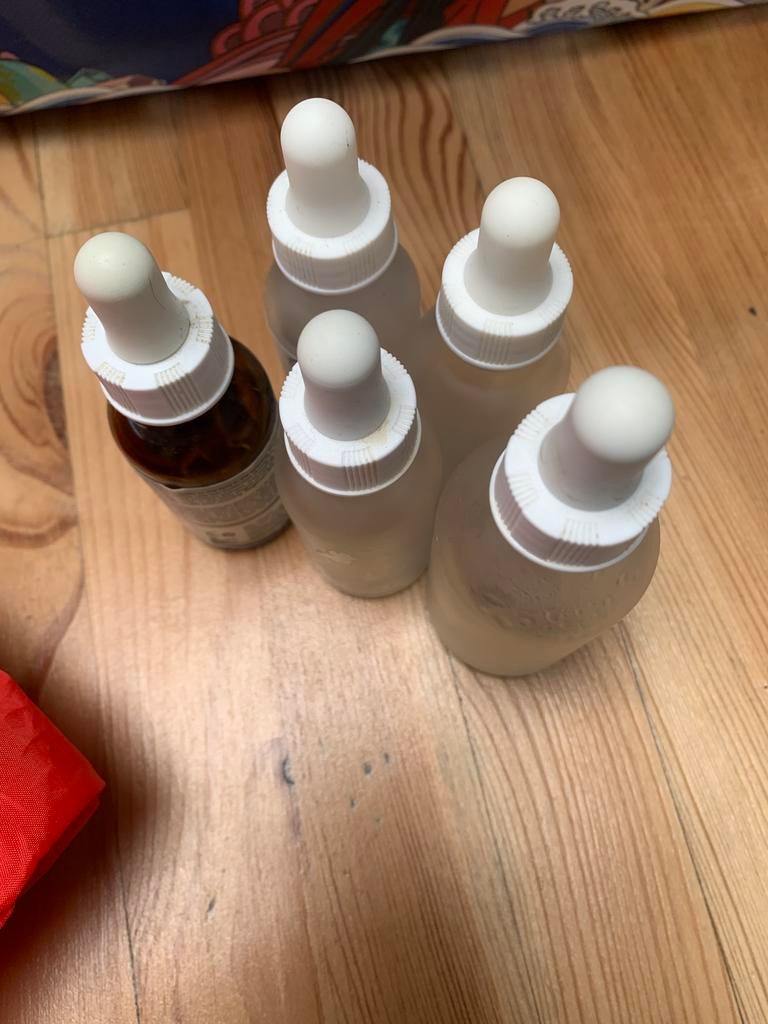 Gratis 5 lege pipetflesjes, Handtassen en Accessoires, Ophalen