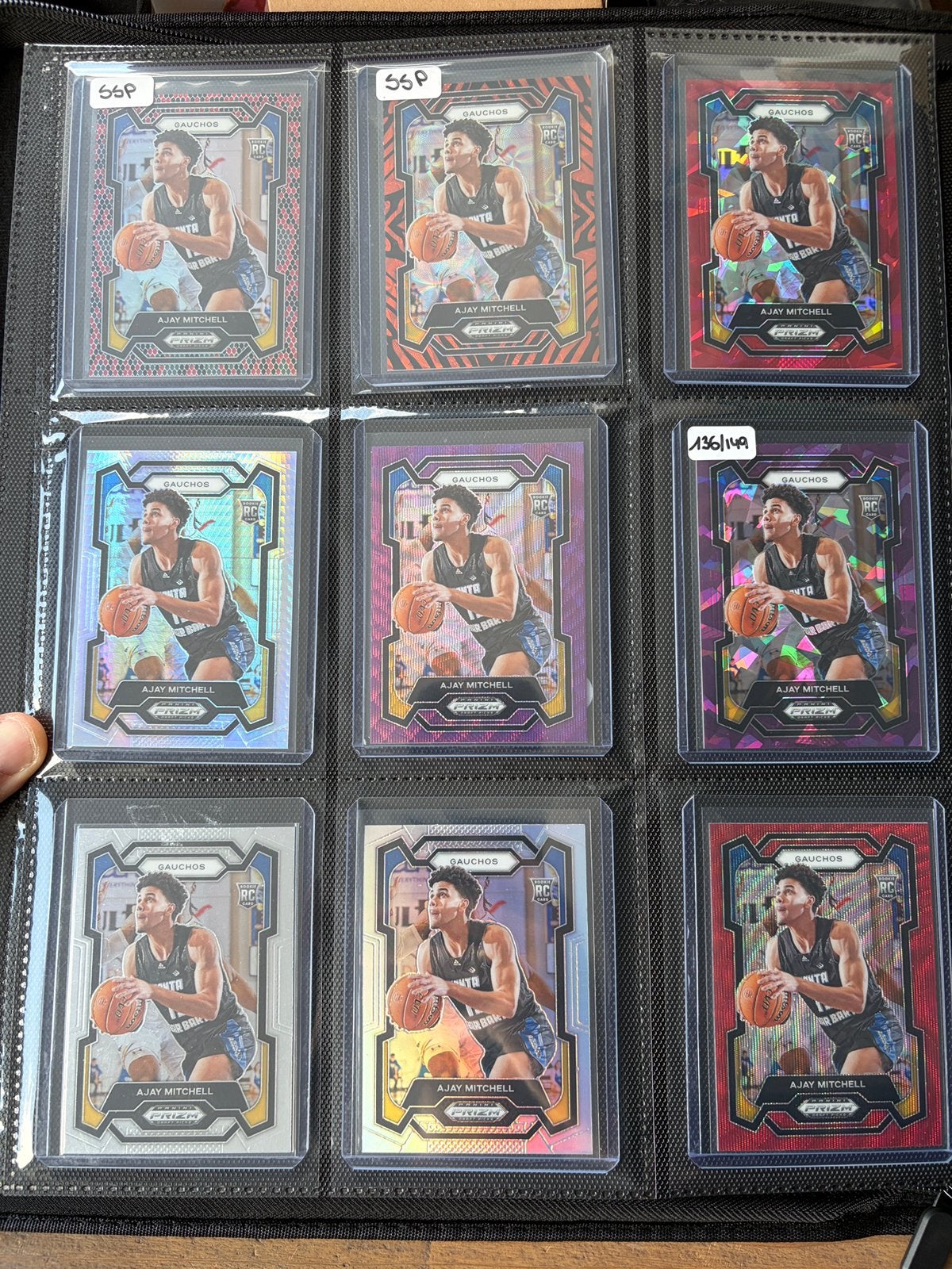 Collection PC de cartes Ajay Mitchell à vendre, Enlèvement ou Envoi, Comme neuf