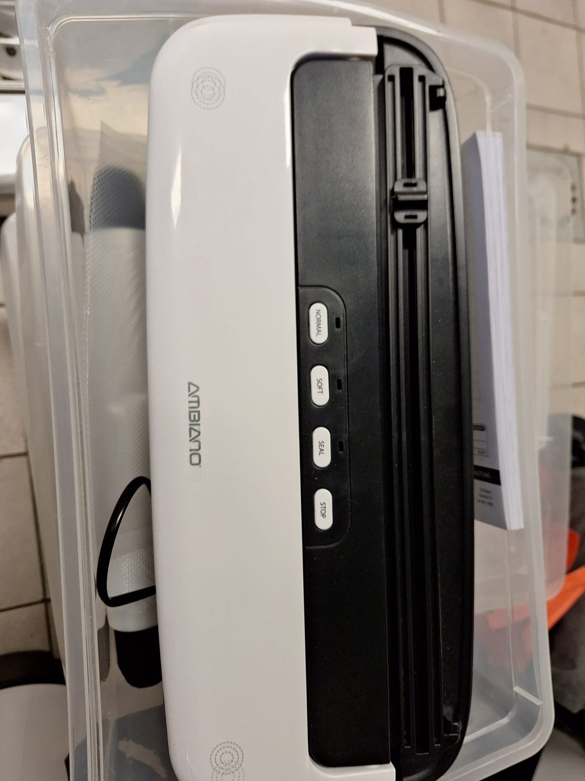 Vacuüm machine, Elektronische apparatuur, Ophalen, Zo goed als nieuw