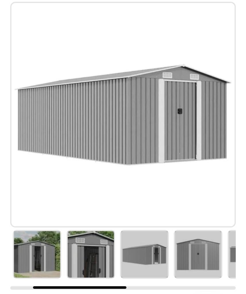 Grote metalen tuinschuur te koop, Ophalen, Nieuw, Metaal