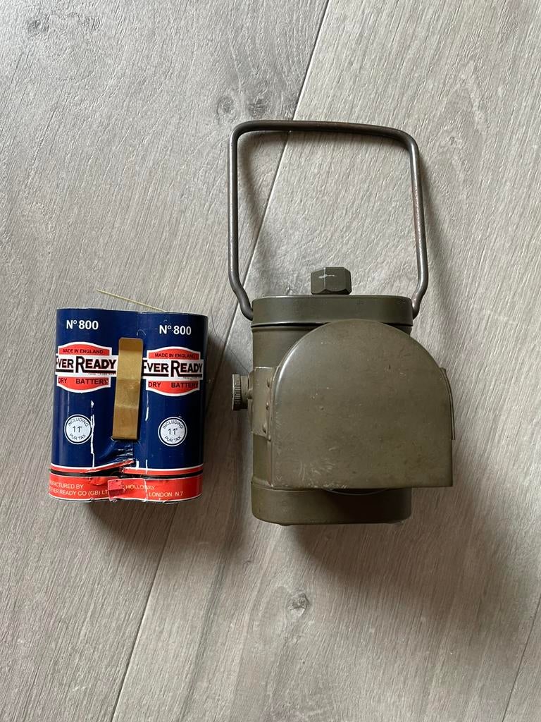 Lampe électrique, armée britannique  WW2, Envoi, Armée de terre, Autres types