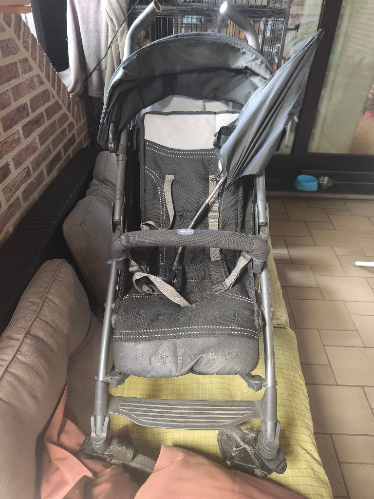 Kinderbuggy met parasol, Kinderen en Baby's, Buggy's, Ophalen, Gebruikt, Overige merken, Verstelbare rugleuning
