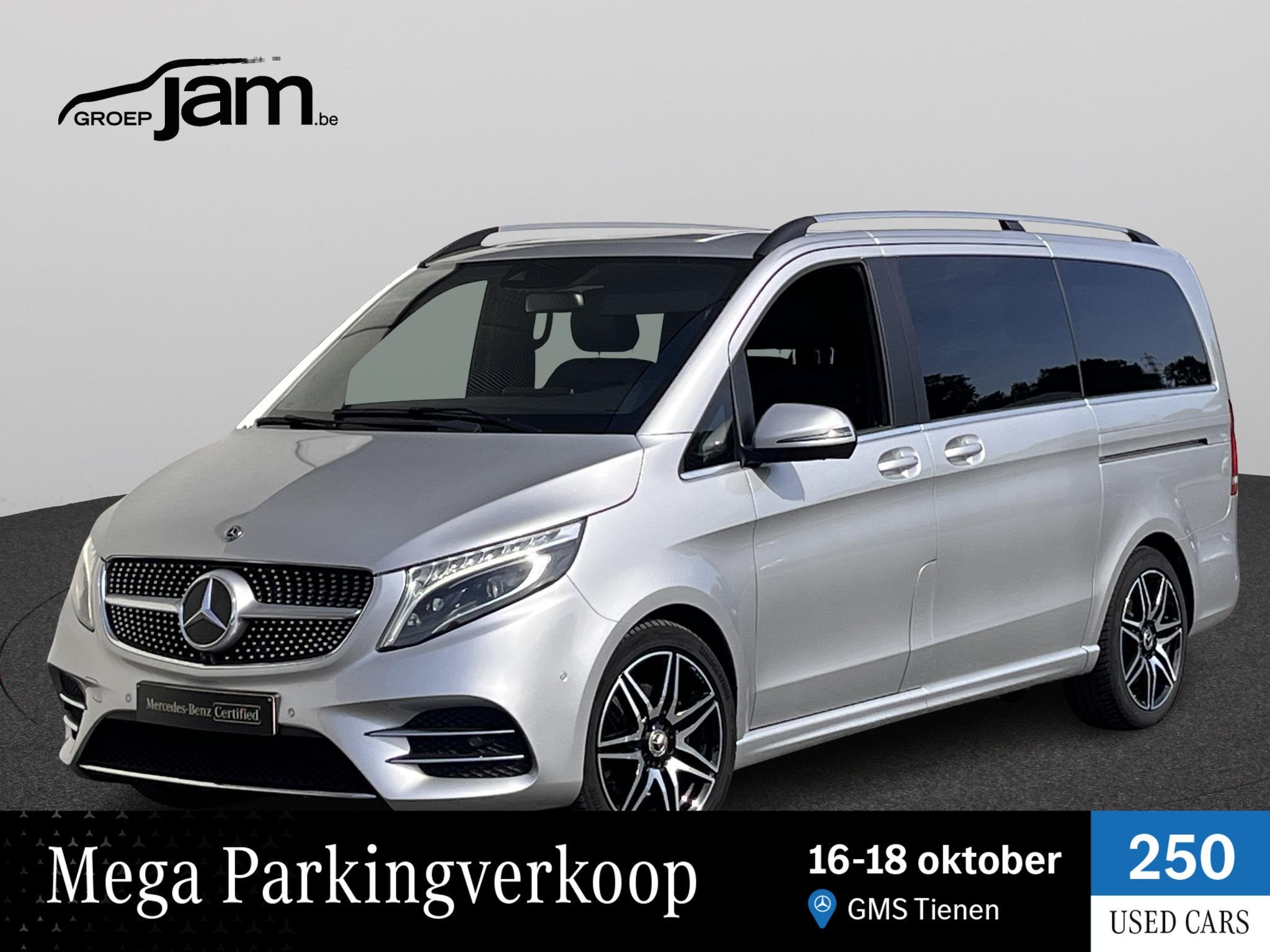Mercedes-Benz V-Klasse 300 d L2 9G-TRONIC Avantgarde, Auto's, Automaat, Gebruikt, 4 cilinders, 2000 kg