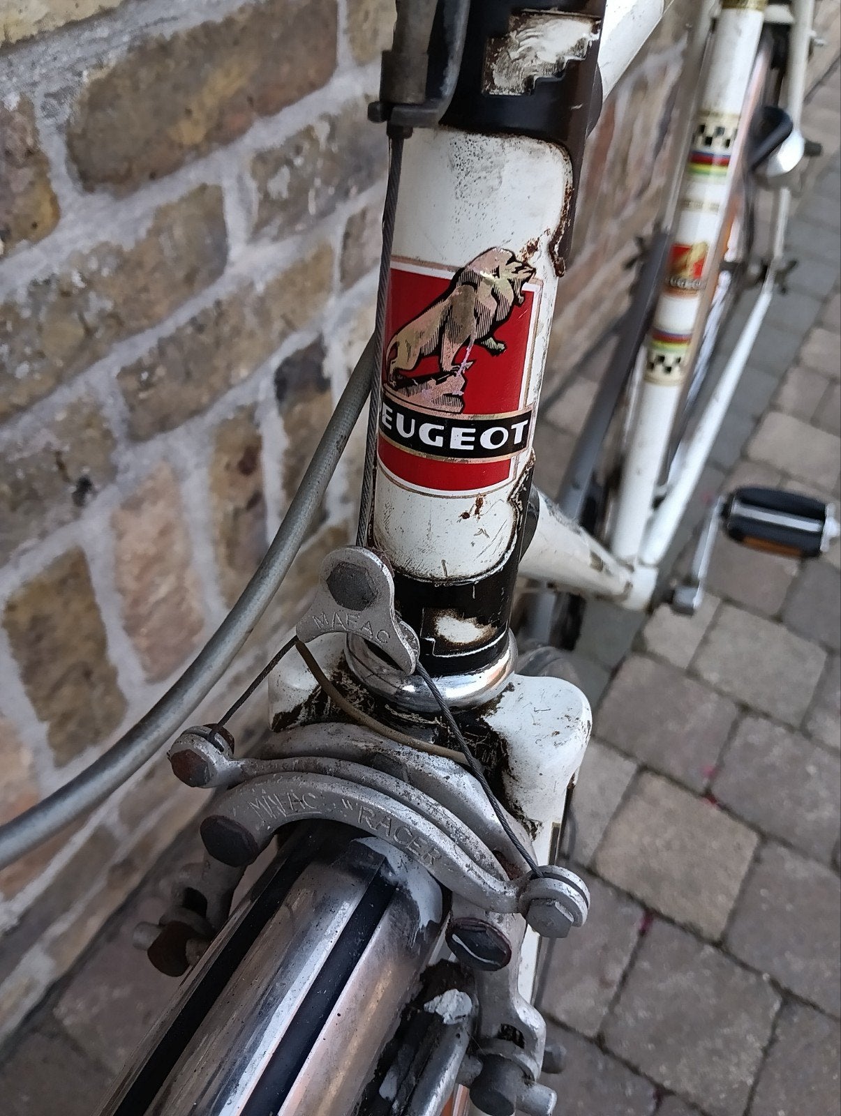 retro peugeot fiets, Fietsen en Brommers, Ophalen