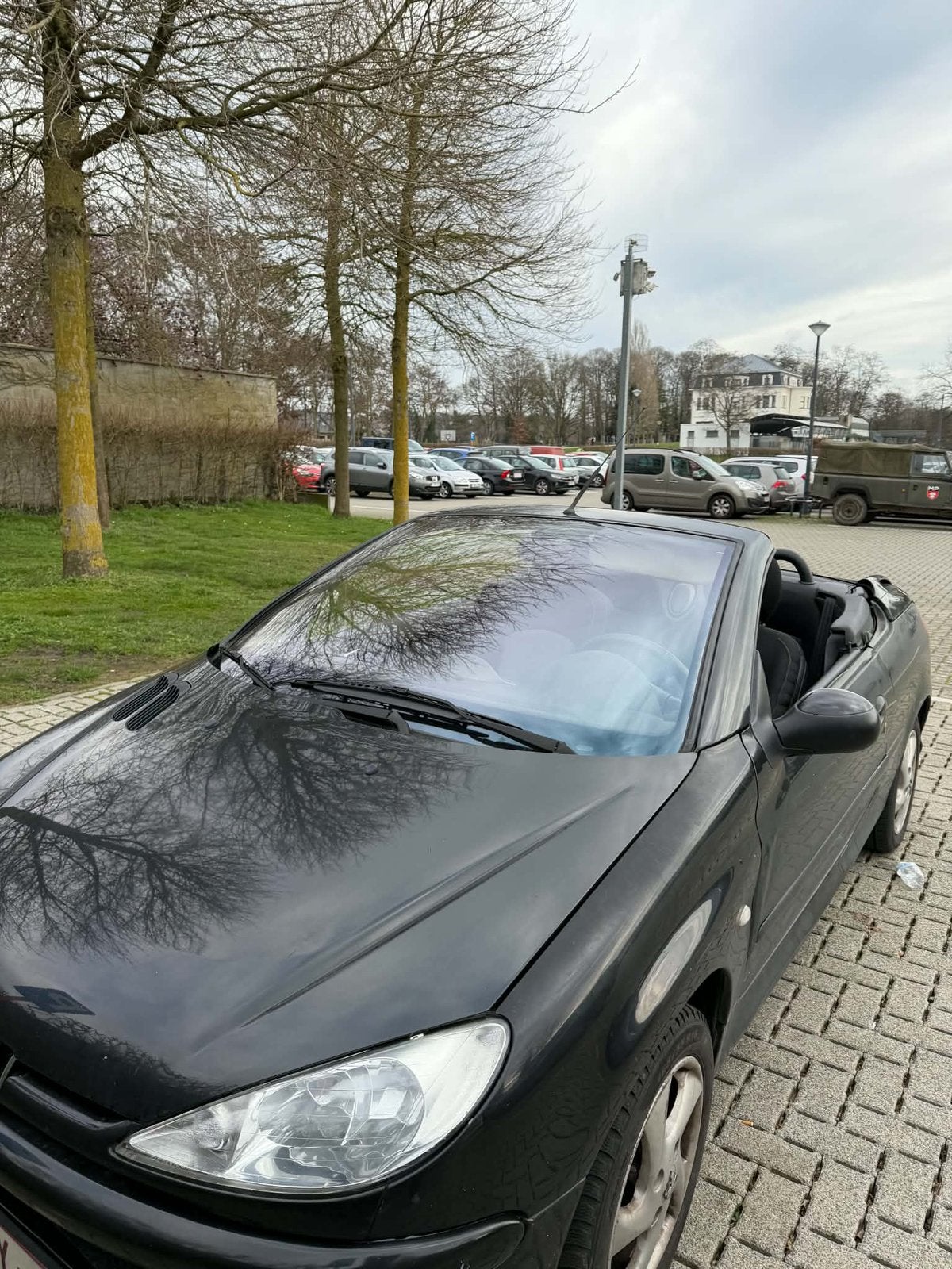 Peugeot 206cc noire à vendre (cabriolet, 109 cv !), Autos, Achat, Cabriolet, Boîte manuelle, Noir