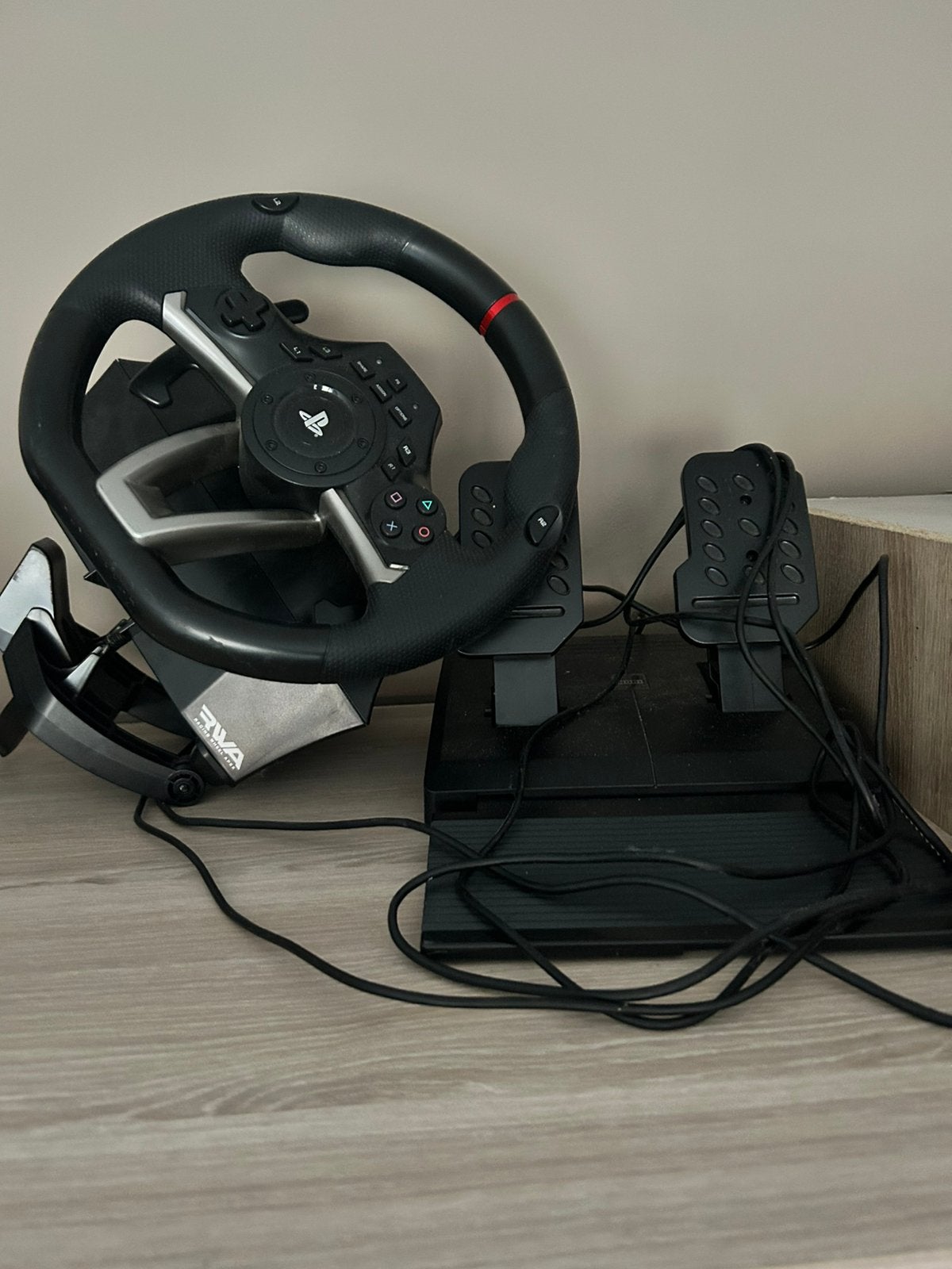 Playstation race set, Ophalen, Gebruikt, Stuur of Pedalen, PlayStation 4
