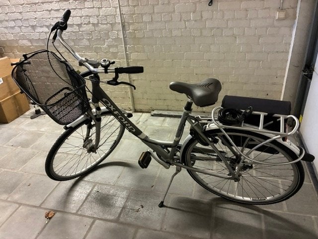 Gewone damesfiets Oxford  met 7 versnellingen, Gebruikt, Velgrem, Versnellingen, 56 cm of meer