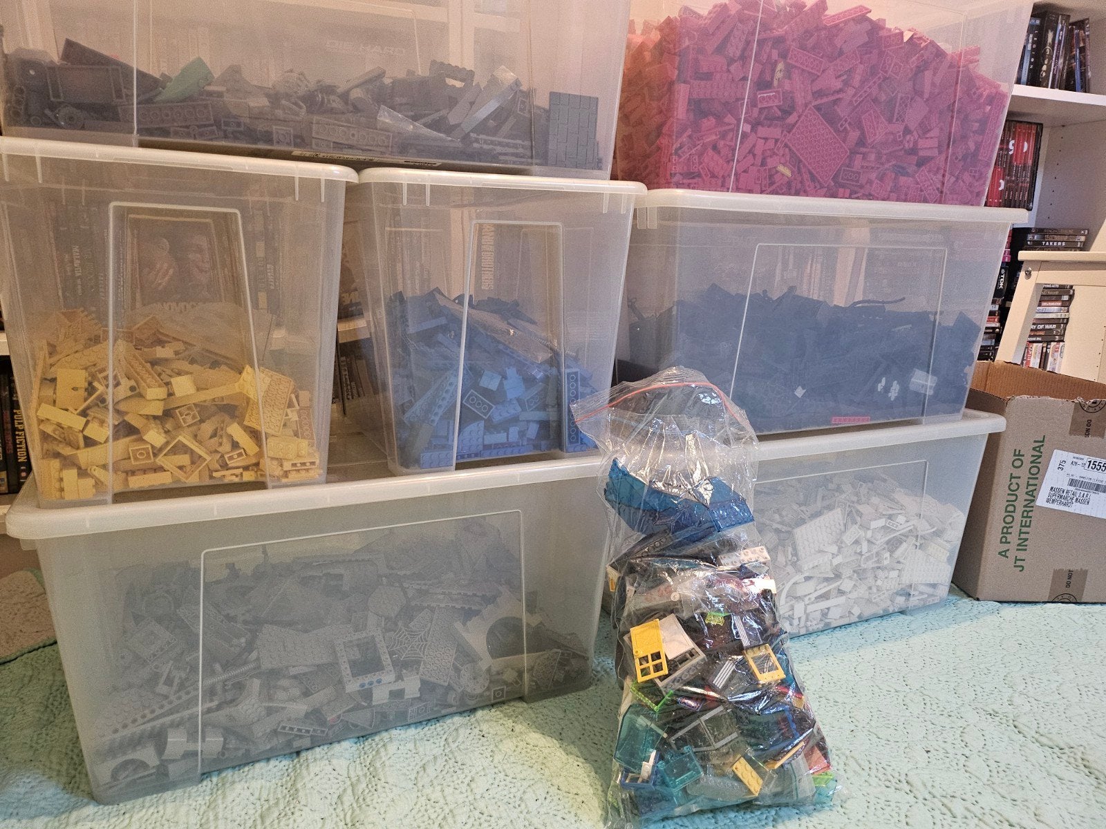 Zeer groot lot losse lego + nieuwe rollercoaster, Ophalen of Verzenden, Lego